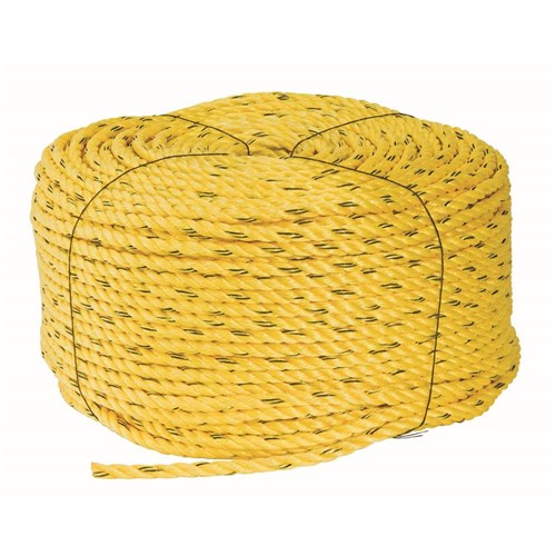 ROPE POLYPROPYLENE FILM ROPE COIL 32MM X 220M SOLD PER COIL